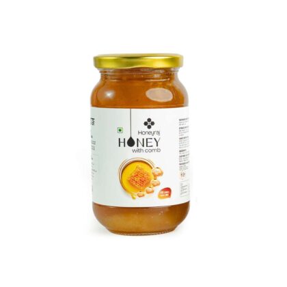 Mixed Flower Honey with comb 500g